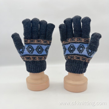 customized knitted gloves for winter